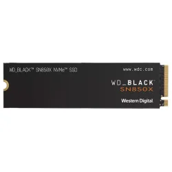 Dysk SSD WD Black SN850X 4TB M.2 2280 PCIe NVMe (7300/6600 MB/s) WDS400T2X0E