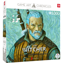 Game Art Chronicles Puzzle: The Witcher Geralt & Vincent van Gogh 1000 elementów