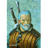 Game Art Chronicles Puzzle: The Witcher Geralt & Vincent van Gogh 1000 elementów