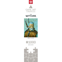 Game Art Chronicles Puzzle: The Witcher Geralt & Vincent van Gogh 1000 elementów