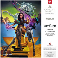 Game Art Chronicles Puzzle: The Witcher Yennefer & Salvador Dali 1000 elementów