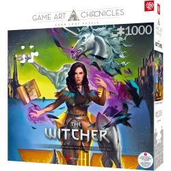 Game Art Chronicles Puzzle: The Witcher Yennefer & Salvador Dali 1000 elementów