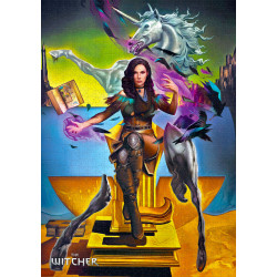 Game Art Chronicles Puzzle: The Witcher Yennefer & Salvador Dali 1000 elementów