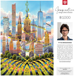 Imagination Puzzle: Tytus Brzozowski Nowy Jork / New York 1000 elementów