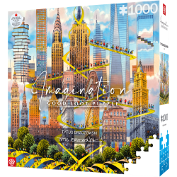 Imagination Puzzle: Tytus Brzozowski Nowy Jork / New York 1000 elementów