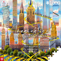 Imagination Puzzle: Tytus Brzozowski Nowy Jork / New York 1000 elementów