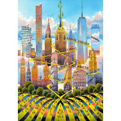 Imagination Puzzle: Tytus Brzozowski Nowy Jork / New York 1000 elementów