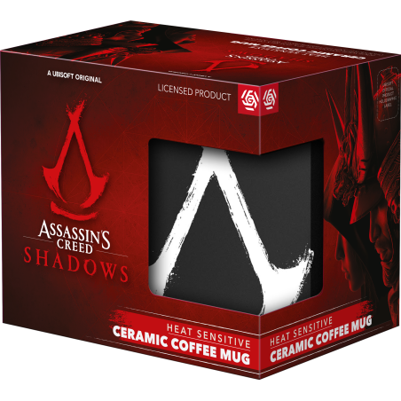 Kubek z termoaktywną aplikacją Assassin's Creed Shadows Naoe & Yasuke