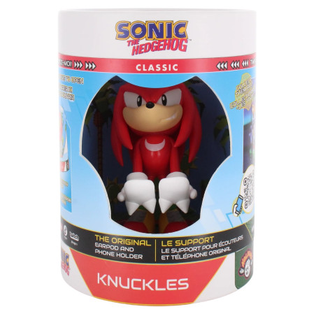 SEGA: Knuckles Cable Guys Holdem, Earbud Holder