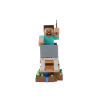 Stojak na kontroler lub telefon Minecraft Steve Cable Guy R.E.S.T