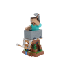Stojak na kontroler lub telefon Minecraft Steve Cable Guy R.E.S.T