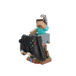 Stojak na kontroler lub telefon Minecraft Steve Cable Guy R.E.S.T