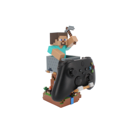 Stojak na kontroler lub telefon Minecraft Steve Cable Guy R.E.S.T