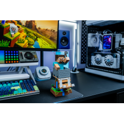 Stojak na kontroler lub telefon Minecraft Steve Cable Guy R.E.S.T