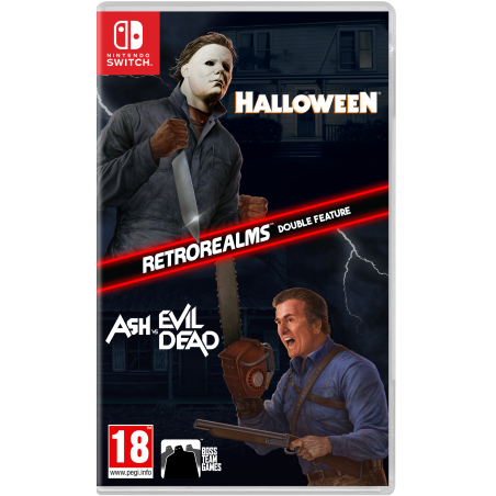 Halloween and Ash vs Evil Dead RetroRealms Double Feature - Nintendo Switch