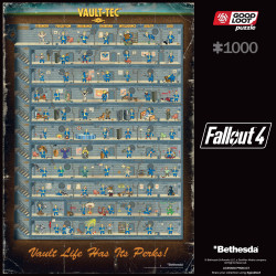 Good Loot Gaming Puzzle: Fallout 4 Perk Poster 1000 elementów