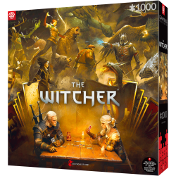 Good Loot Gaming Puzzle: The Witcher (Wiedźmin) Playing Gwent 1000 elementów