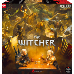 Good Loot Gaming Puzzle: The Witcher (Wiedźmin) Playing Gwent 1000 elementów