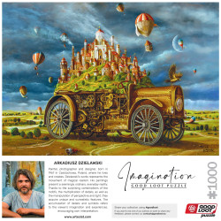Good Loot Imagination Puzzle: Arkadiusz Dzielawski Wielka Przeprowadzka / Big Move 1000 elementów