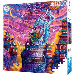 Good Loot Imagination Puzzle: Roch Urbaniak Sakura i Ryu / Sakura & Ryu 1000 elementów