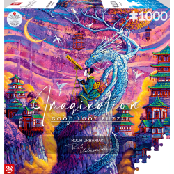 Good Loot Imagination Puzzle: Roch Urbaniak Sakura i Ryu / Sakura & Ryu 1000 elementów