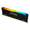 Pamięć DDR4 Kingston Fury Beast RGB 16GB (1x16GB) 3600MHz CL18 1,35V czarna