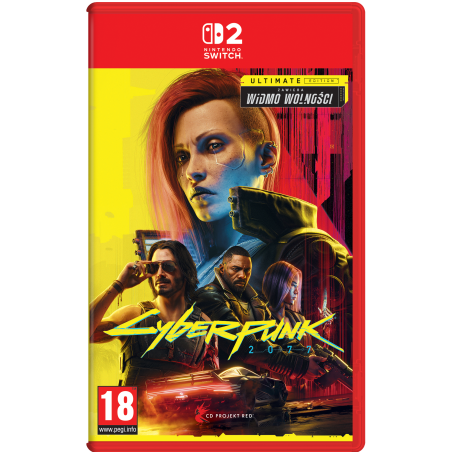 Cyberpunk 2077: Ultimate Edition PL + książka „Oficjalny Kompletny Poradnik - Edycja Kolekcjonerska" - Nintendo Switch 2