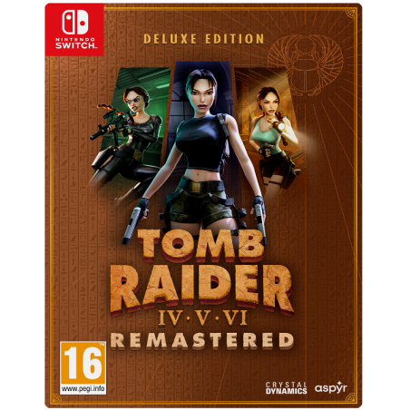 Tomb Raider IV-VI Remastered Starring Lara Croft: Deluxe Edition - Nintendo Switch