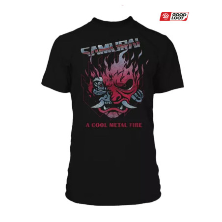 Cyberpunk 2077 Chrome Samurai Premium T-shirt M