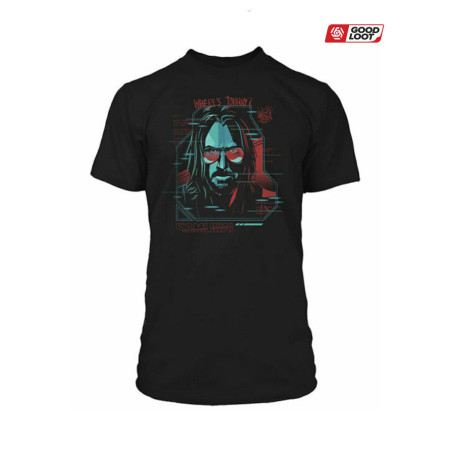 Cyberpunk 2077 Digital Ghost Premium T-shirt XL