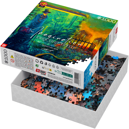 Good Loot Imagination Puzzle: Sebastian Moń Stationary Traveller II 1000 elementów