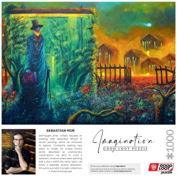 Good Loot Imagination Puzzle: Sebastian Moń Stationary Traveller II 1000 elementów