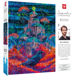 Good Loot Imagination Puzzle: Roch Urbaniak Twierdza Pani Kruków / Raven Queen's Fortress 1000 elementów