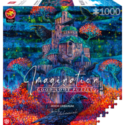 Good Loot Imagination Puzzle: Roch Urbaniak Twierdza Pani Kruków / Raven Queen's Fortress 1000 elementów