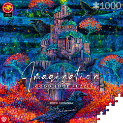Good Loot Imagination Puzzle: Roch Urbaniak Twierdza Pani Kruków / Raven Queen's Fortress 1000 elementów