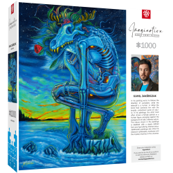 Good Loot Imagination Puzzle: Kamil Jakóbczak Biały Wilk / White Wolf 1000 elementów