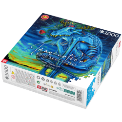 Good Loot Imagination Puzzle: Kamil Jakóbczak Biały Wilk / White Wolf 1000 elementów