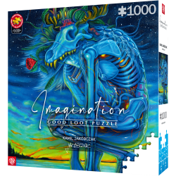 Good Loot Imagination Puzzle: Kamil Jakóbczak Biały Wilk / White Wolf 1000 elementów