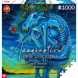 Good Loot Imagination Puzzle: Kamil Jakóbczak Biały Wilk / White Wolf 1000 elementów
