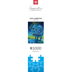 Good Loot Imagination Puzzle: Kamil Jakóbczak Biały Wilk / White Wolf 1000 elementów