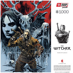 Good Loot Comic Book Puzzle: The Witcher (Wiedźmin) House of Glass 1000 elementów