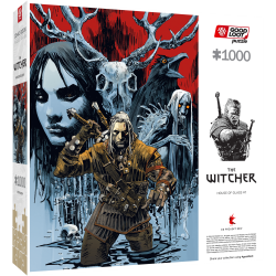 Good Loot Comic Book Puzzle: The Witcher (Wiedźmin) House of Glass 1000 elementów