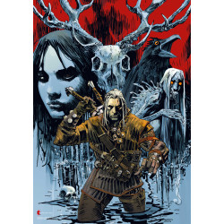 Good Loot Comic Book Puzzle: The Witcher (Wiedźmin) House of Glass 1000 elementów