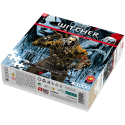 Good Loot Comic Book Puzzle: The Witcher (Wiedźmin) House of Glass 1000 elementów