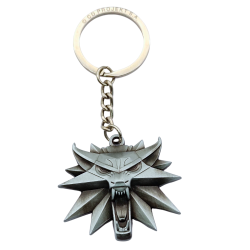 MERCH: The Witcher 3 Wolf Medallion Keychain