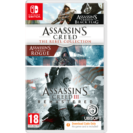 Assassin's Creed Compilation (Rebel Collection + AC3 Remastered) - Nintendo Switch