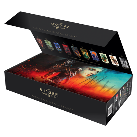 Good Loot The Witcher (Wiedźmin) 3: Wild Hunt 10th Anniversary Puzzle Collection 10x500 el.