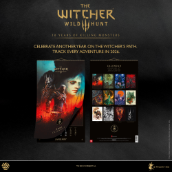 Good Loot The Witcher (Wiedźmin) 3: Wild Hunt 10th Anniversary Calendar 2026