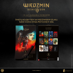 Good Loot The Witcher (Wiedźmin) 3: Wild Hunt 10th Anniversary Calendar 2026
