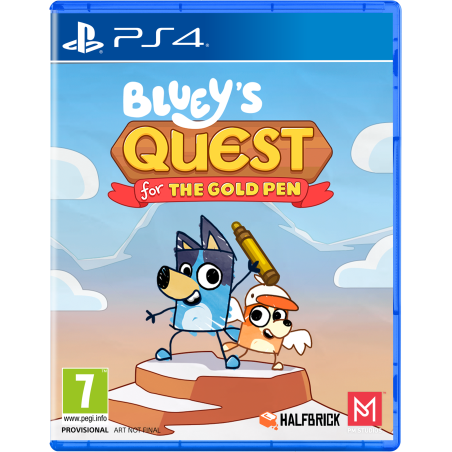 Bluey's Quests for the Gold Pen - PS4